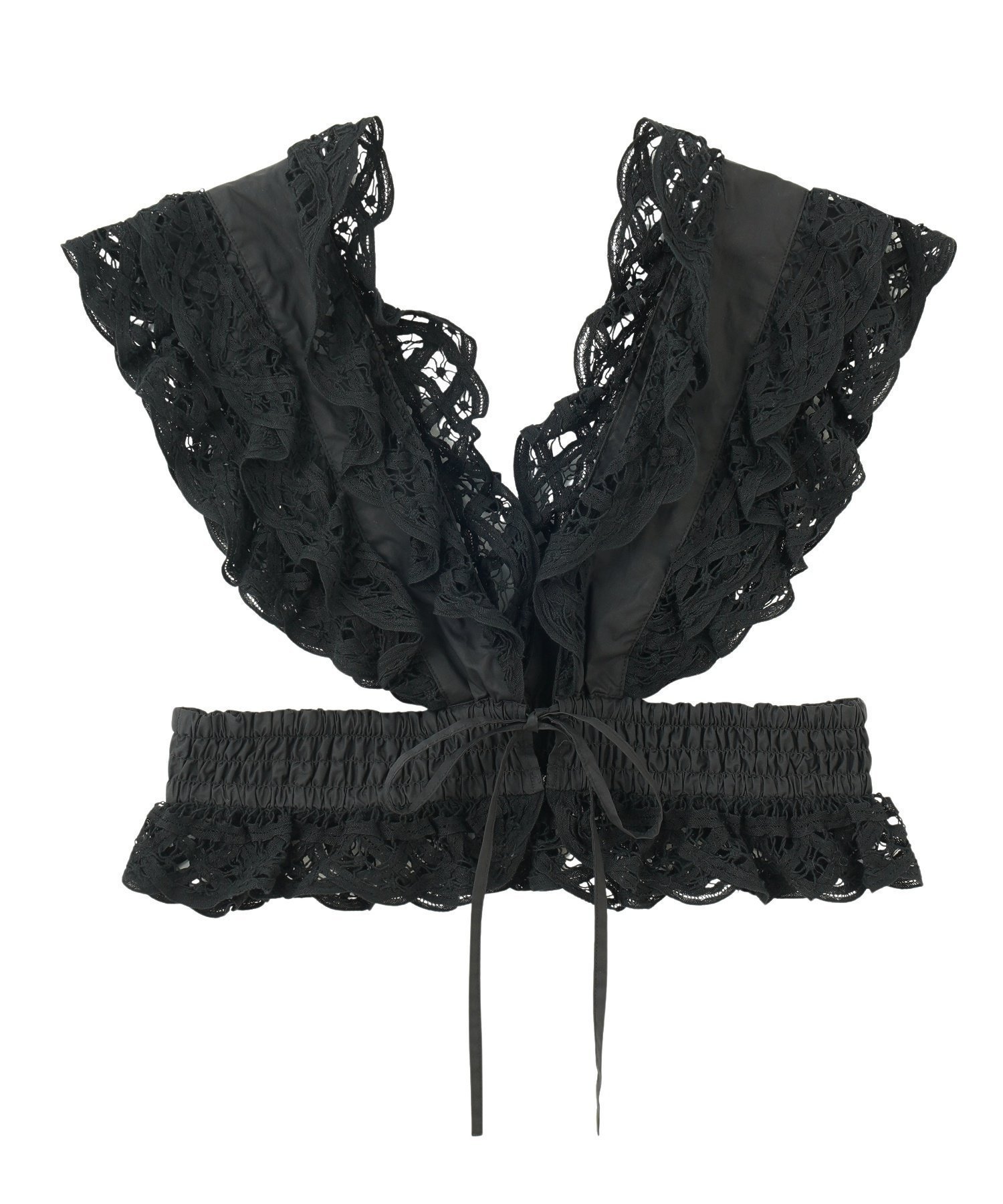 【ローズバッド/ROSE BUD】のCREOLME/LACE BUSTIER インテリア・キッズ・メンズ・レディースファッション・服の通販 founy(ファニー) 　ファッション　Fashion　レディースファッション　Fashion for Women　トップス・カットソー　Cut & Sew Tops　ビスチェ　Bustiers & Corset Tops / Layered Bustier Style　シンプル　Simple, Minimal　デニム　Denim, Jeans Material　ビスチェ　Bustier, Corset Top　ロマンティック　Romantic, Feminine Style　BLACK|ID: prp329100004601038 ipo3291000000032712118