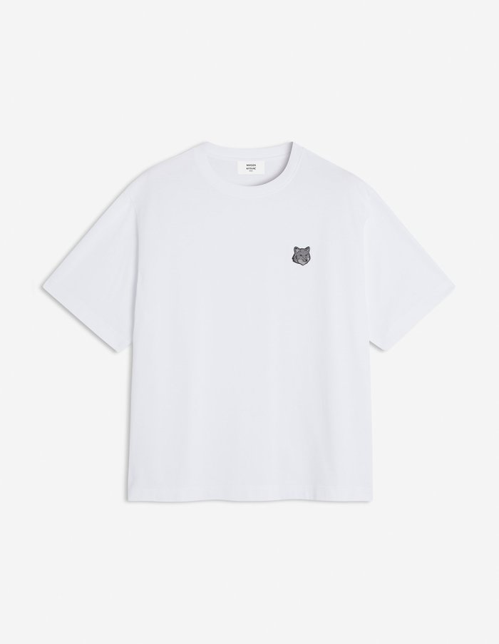 【メゾン キツネ/MAISON KITSUNE / MEN】のBOLD FOX HEAD PATCH OVERSIZE TEE-SHIRT インテリア・キッズ・メンズ・レディースファッション・服の通販 founy(ファニー) https://founy.com/ ファッション Fashion メンズファッション Fashion for Men パッチ Patch, Appliqué 半袖 Short Sleeve, Half Sleeve 夏 Summer S/S・春夏 SS, Spring/Summer, Warm Season |ID: prp329100004601040 ipo3291000000032712156