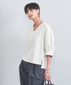 【その他のブランド/Other】のVネック パフスリーブ ブラウス OX OFF WHITE|ID: prp329100004601042 ipo3291000000032712164