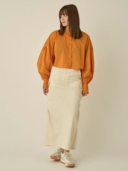 【エミ/emmi】のeco セミフレアカーゴスカート インテリア・キッズ・メンズ・レディースファッション・服の通販 founy(ファニー) https://founy.com/ ファッション Fashion レディースファッション Fashion for Women スカート Skirts ツイル Twist, Twisted Detail ポケット Pocket, Pocket Detail エレガント 上品 Elegant 夏 Summer |ID: prp329100004601044 ipo3291000000032712168
