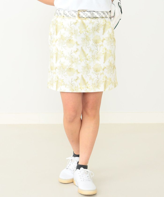 【その他のブランド/Other】のPURPLE LABEL / アゼレア柄 スカート インテリア・キッズ・メンズ・レディースファッション・服の通販 founy(ファニー) https://founy.com/ ファッション Fashion レディースファッション Fashion for Women スカート Skirts 春 Spring カッティング Cutting Detail モチーフ Motif, Design Theme おすすめ Recommended / Our Picks エレガント 上品 Elegant ゴルフ Golf |ID: prp329100004601056 ipo3291000000032712266