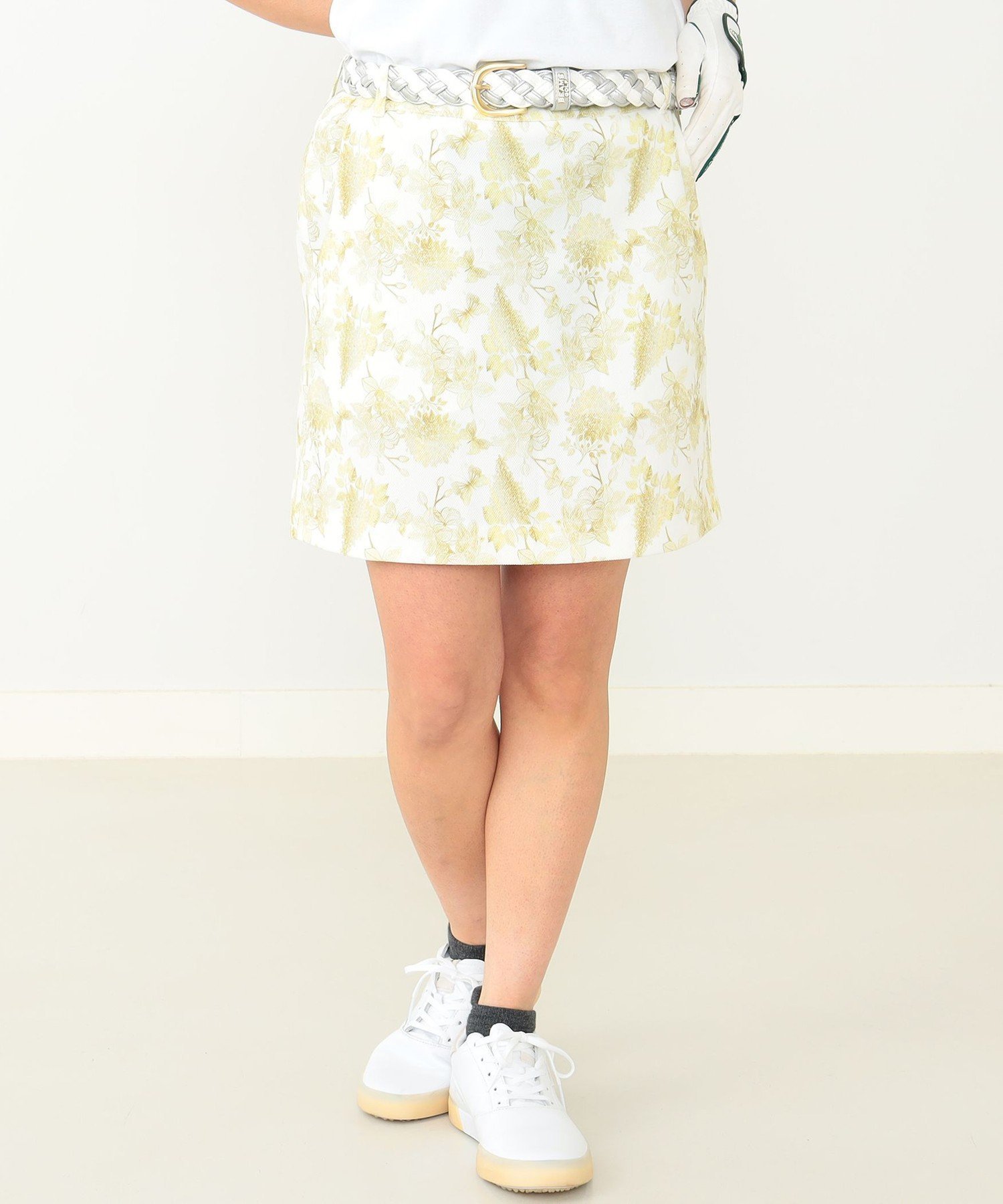 【その他のブランド/Other】のPURPLE LABEL / アゼレア柄 スカート インテリア・キッズ・メンズ・レディースファッション・服の通販 founy(ファニー) 　ファッション　Fashion　レディースファッション　Fashion for Women　スカート　Skirts　春　Spring　カッティング　Cutting Detail　モチーフ　Motif, Design Theme　おすすめ　Recommended / Our Picks　エレガント 上品　Elegant　ゴルフ　Golf　L.GOLD|ID: prp329100004601056 ipo3291000000032712268