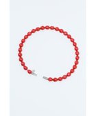 【トーガ/TOGA】のPearl choker 人気、トレンドファッション・服の通販 founy(ファニー) ファッション Fashion レディースファッション Fashion for Women ガラス Glass, Glassware ワイヤー Wire, Wired Bra thumbnail RED|ID: prp329100004601058 ipo3291000000032712290
