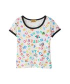 【ヒステリックグラマー/HYSTERIC GLAMOUR】のSNS ADDICTION柄 チビTシャツ 人気、トレンドファッション・服の通販 founy(ファニー) ファッション Fashion レディースファッション Fashion for Women トップス・カットソー Cut & Sew Tops シャツ・ブラウス・オフィスカジュアル Elegant Blouses & Button-Ups ロングTシャツ・Tシャツ Longline T-Shirts & Tees マグネット Magnet, Magnetic Closure モチーフ Motif, Design Theme thumbnail ホワイト系柄|ID: prp329100004601060 ipo3291000000032712308