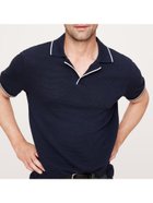 【バナナ リパブリック/BANANA REPUBLIC / MEN】のコットン メッシュポロシャツ PREPPY_NAVY|ID: prp329100004601062 ipo3291000000032712322
