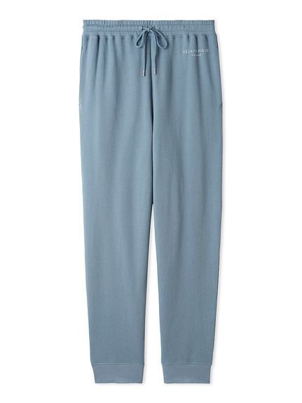 【ジェラートピケ オム/GELATO PIQUE HOMME / MEN】の【ONLINE限定】【HOMME】コットン裏毛ロングパンツ インテリア・キッズ・メンズ・レディースファッション・服の通販 founy(ファニー) 　ファッション　Fashion　メンズファッション　Fashion for Men　ボトムス　Bottoms　おすすめ　Recommended / Our Picks　ギフト プレゼント　Gift / Present　シンプル　Simple, Minimal　プリント　Print, Printed Pattern　ベーシック　Basic, Essential　ポケット　Pocket, Pocket Detail　ロング　Long, Long-Length　BLU[086]|ID: prp329100004601081 ipo3291000000032712517