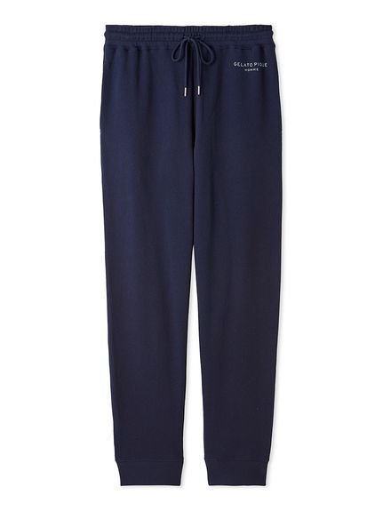 【ジェラートピケ オム/GELATO PIQUE HOMME / MEN】の【ONLINE限定】【HOMME】コットン裏毛ロングパンツ インテリア・キッズ・メンズ・レディースファッション・服の通販 founy(ファニー) 　ファッション　Fashion　メンズファッション　Fashion for Men　ボトムス　Bottoms　おすすめ　Recommended / Our Picks　ギフト プレゼント　Gift / Present　シンプル　Simple, Minimal　プリント　Print, Printed Pattern　ベーシック　Basic, Essential　ポケット　Pocket, Pocket Detail　ロング　Long, Long-Length　NVY[089]|ID: prp329100004601081 ipo3291000000032712520