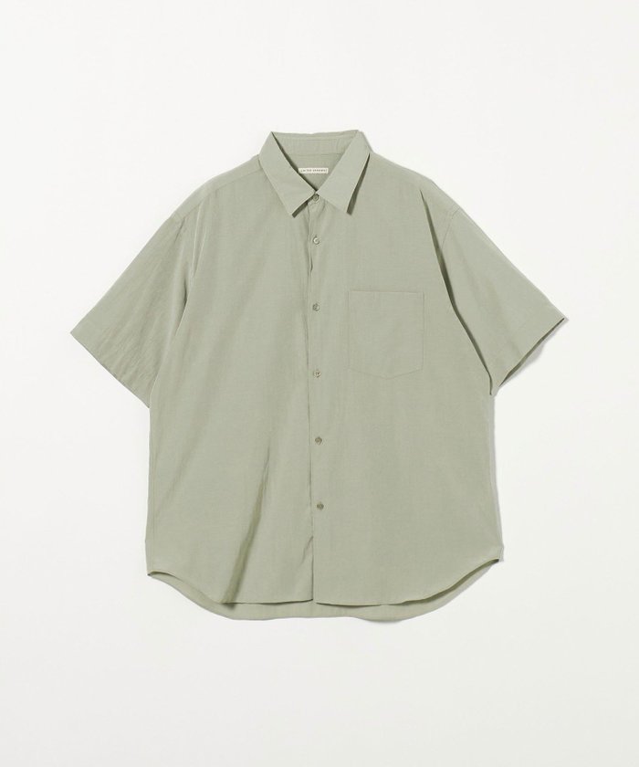 【ユナイテッドアローズ/UNITED ARROWS / MEN】のドレープ ショートスリーブシャツ インテリア・キッズ・メンズ・レディースファッション・服の通販 founy(ファニー) https://founy.com/ ファッション Fashion メンズファッション Fashion for Men おすすめ Recommended / Our Picks サンダル Sandals, Summer Shoes シルク Silk, 100% Silk シンプル Simple, Minimal ストレート Straight, Straight Cut トレンド Trend, Trending Now ドレープ Drape, Draping Fabric リラックス Relax, Relaxed Fit |ID: prp329100004601082 ipo3291000000032712531