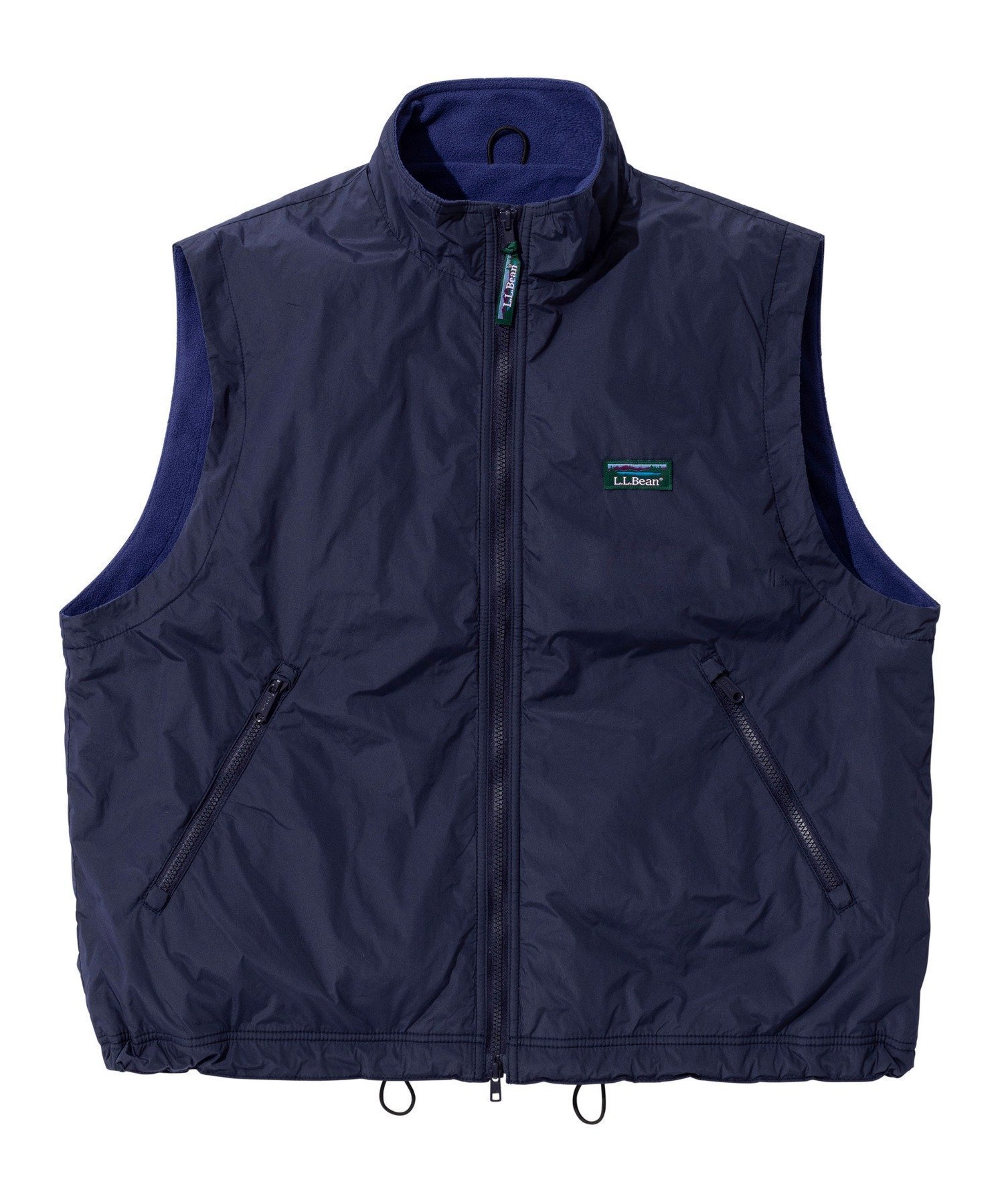 【エルエルビーン/L.L.Bean / MEN】の【JAPAN EDITION】ラヴェル・マイクロフリース・ラインド・ベスト インテリア・キッズ・メンズ・レディースファッション・服の通販 founy(ファニー) 　ファッション　Fashion　メンズファッション　Fashion for Men　アウトドア　Outdoor Clothing　ウォーム　Warm Fabric　コレクション　Collection, Seasonal Line　軽量　Lightweight, Ultra Light　ジャケット　Jacket, Outerwear　タフタ　Taffeta, Structured Fabric　トラベル　Travel, Travel Gear　トレンド　Trend, Trending Now　ドローコード　Drawcord, Drawstring Cord　定番　Standard, Basic Item　フィット　Fit, Slim Fit　ベスト　Vest, Waistcoat　ポケット　Pocket, Pocket Detail　旅行　Travel　Navy|ID: prp329100004601095 ipo3291000000032712702