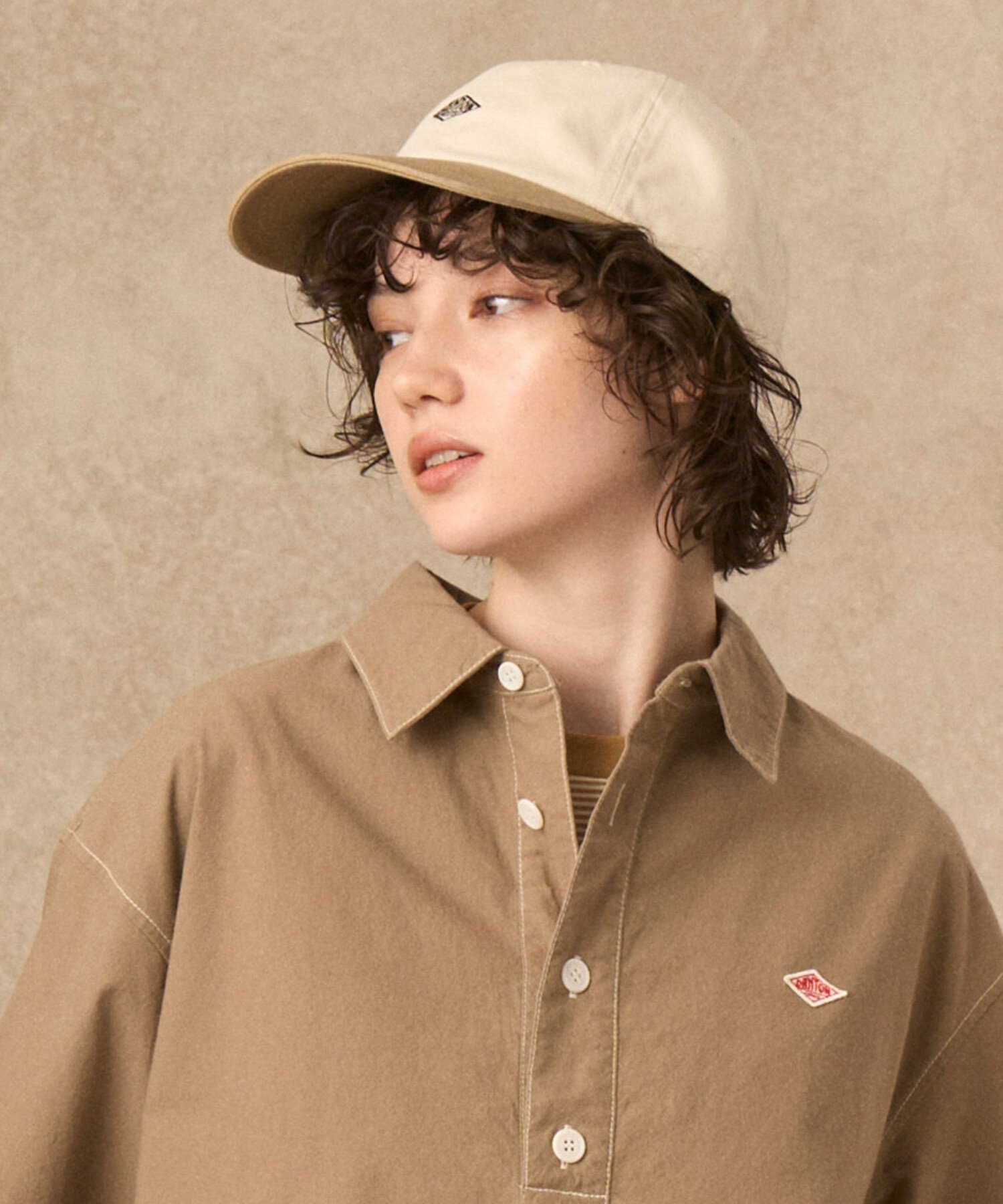 【ビショップ/Bshop】の配色6パネルキャップ インテリア・キッズ・メンズ・レディースファッション・服の通販 founy(ファニー) 　ファッション　Fashion　レディースファッション　Fashion for Women　キャップ　Cap, Baseball Cap　クラウン　Crown, Royal Motif　ツイル　Twist, Twisted Detail　フロント　Front, Front Design　ECRU系3|ID: prp329100004601096 ipo3291000000032712723