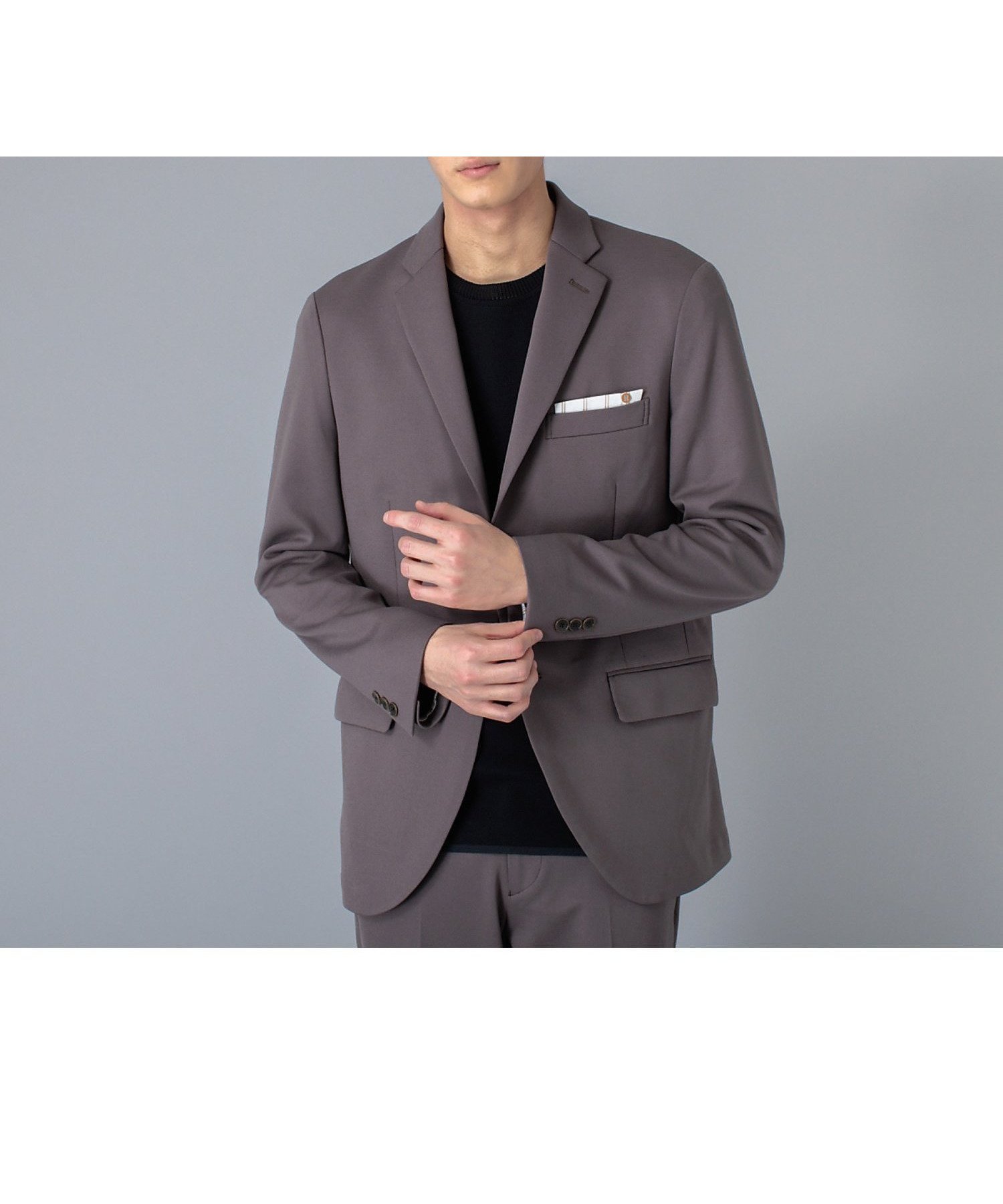 【アバハウス/ABAHOUSE / MEN】の【セットアップ対応/FLEX JACKET】バックメッシュ モクロディー ジャケ インテリア・キッズ・メンズ・レディースファッション・服の通販 founy(ファニー) 　ファッション　Fashion　メンズファッション　Fashion for Men　セットアップ　Matching Sets　インナー　Innerwear　ジャケット　Jacket, Outerwear　ストレッチ　Stretch, Stretchy Fabric　セットアップ　Set-Up, Coordinated Outfit　ポケット　Pocket, Pocket Detail　メッシュ　Mesh, Net Fabric　リラックス　Relax, Relaxed Fit　おすすめ　Recommended / Our Picks　ビジネス 仕事 通勤　Business / Work / Commuting　ライトブラウン|ID: prp329100004601097 ipo3291000000032712731