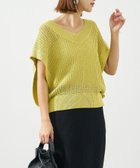 【マイカ ディール/MICA & DEAL】のVネックニットベスト MUSTARD|ID: prp329100004601101 ipo3291000000032712751