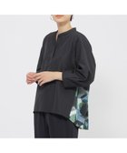 【エヴェックス バイ クリツィア/EVEX by KRIZIA】の【接触冷感】【UV対策】【ウォッシャブル】ペイントドットコンビプルオーバー ブラック|ID: prp329100004601109 ipo3291000000032712834