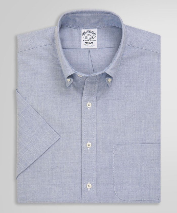 【ブルックス ブラザーズ/Brooks Brothers / MEN】のスーピマコットン オックスフォード ショートスリーブ ドレスシャツ Regular Fit インテリア・キッズ・メンズ・レディースファッション・服の通販 founy(ファニー) https://founy.com/ ファッション Fashion メンズファッション Fashion for Men ショート Short, Short Length スリーブ Sleeve, Long Sleeve / Short Sleeve ダウン Down, Puffer ドレス Dress, One-Piece ビジネス 仕事 通勤 Business / Work / Commuting 半袖 Short Sleeve, Half Sleeve 夏 Summer 春 Spring S/S・春夏 SS, Spring/Summer, Warm Season |ID: prp329100004601112 ipo3291000000032712866