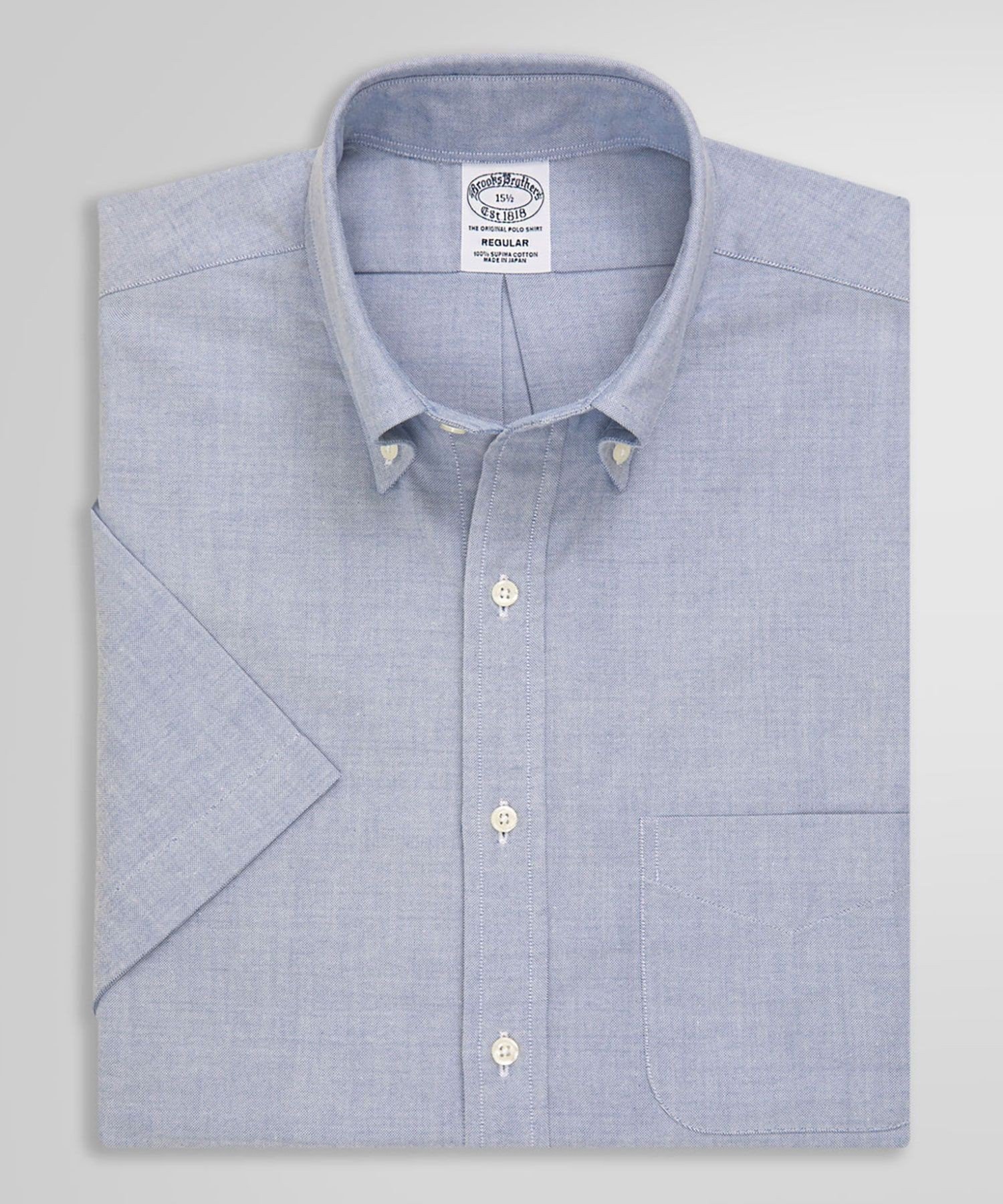 【ブルックス ブラザーズ/Brooks Brothers / MEN】のスーピマコットン オックスフォード ショートスリーブ ドレスシャツ Regular Fit 人気、トレンドファッション・服の通販 founy(ファニー) 　ファッション　Fashion　メンズファッション　Fashion for Men　ショート　Short, Short Length　スリーブ　Sleeve, Long Sleeve / Short Sleeve　ダウン　Down, Puffer　ドレス　Dress, One-Piece　ビジネス 仕事 通勤　Business / Work / Commuting　半袖　Short Sleeve, Half Sleeve　夏　Summer　春　Spring　S/S・春夏　SS, Spring/Summer, Warm Season　 other-1|ID: prp329100004601112 ipo3291000000032712866