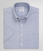 【ブルックス ブラザーズ/Brooks Brothers / MEN】のスーピマコットン オックスフォード ショートスリーブ ドレスシャツ Regular Fit ブルー|ID: prp329100004601112 ipo3291000000032712868