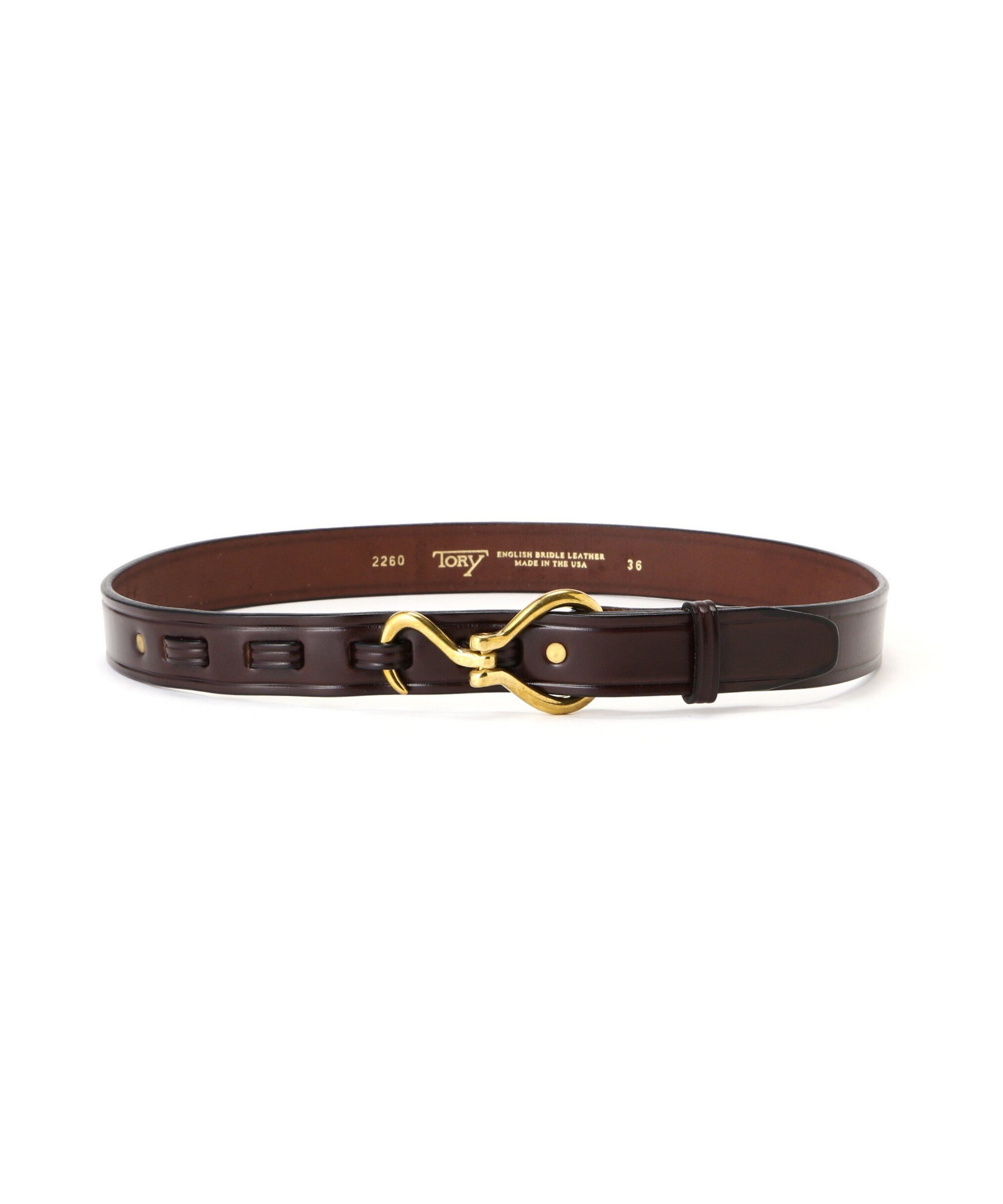 【ビーセカンド/B'2nd / MEN】のTORY LEATHER(トリーレザー) Nickel Hoof Pick Belt インテリア・キッズ・メンズ・レディースファッション・服の通販 founy(ファニー) 　ファッション　Fashion　メンズファッション　Fashion for Men　ブラウン|ID: prp329100004601126 ipo3291000000032712980