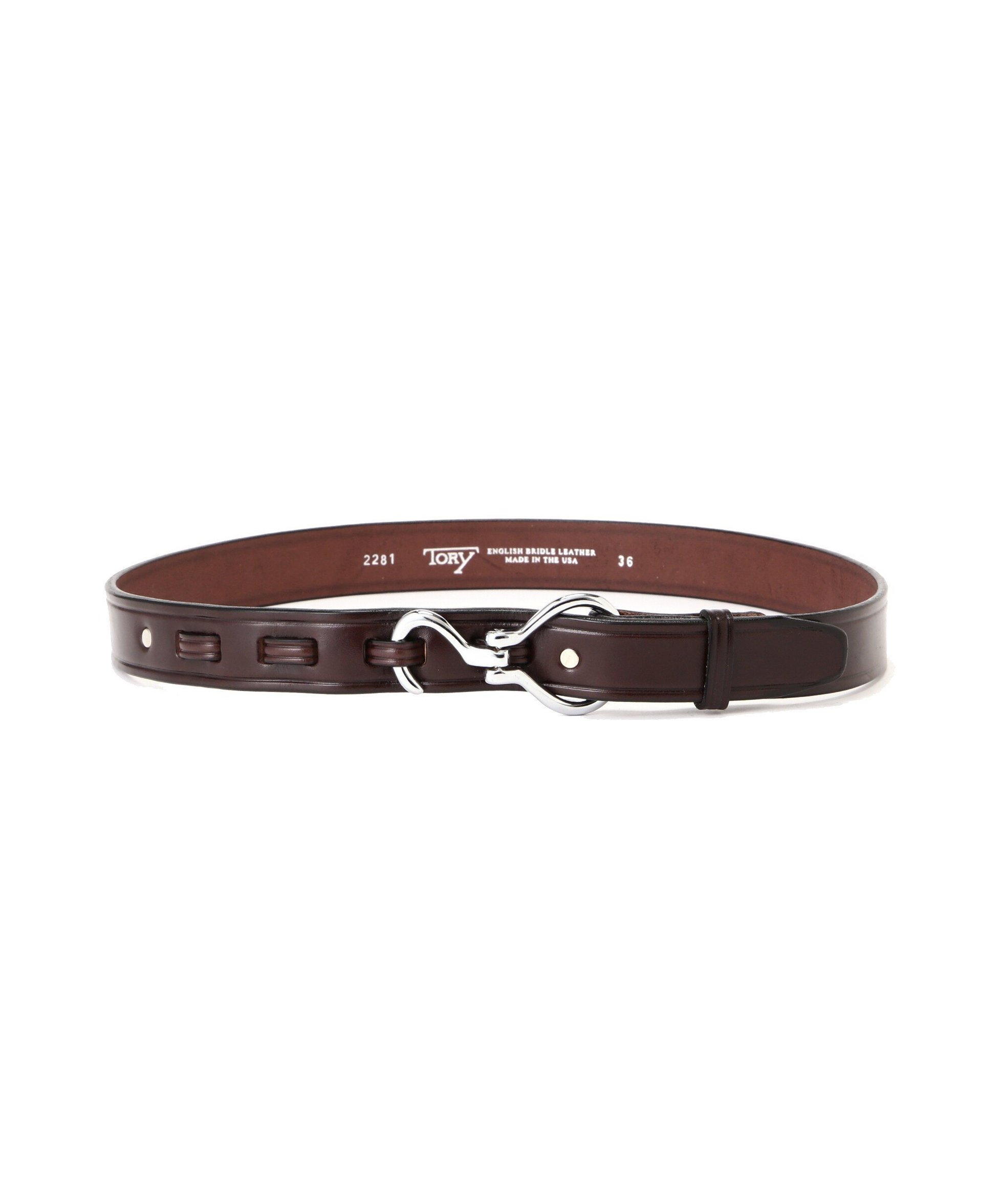 【ビーセカンド/B'2nd / MEN】のTORY LEATHER(トリーレザー) Nickel Hoof Pick Belt インテリア・キッズ・メンズ・レディースファッション・服の通販 founy(ファニー) 　ファッション　Fashion　メンズファッション　Fashion for Men　マロン7|ID: prp329100004601126 ipo3291000000032712981