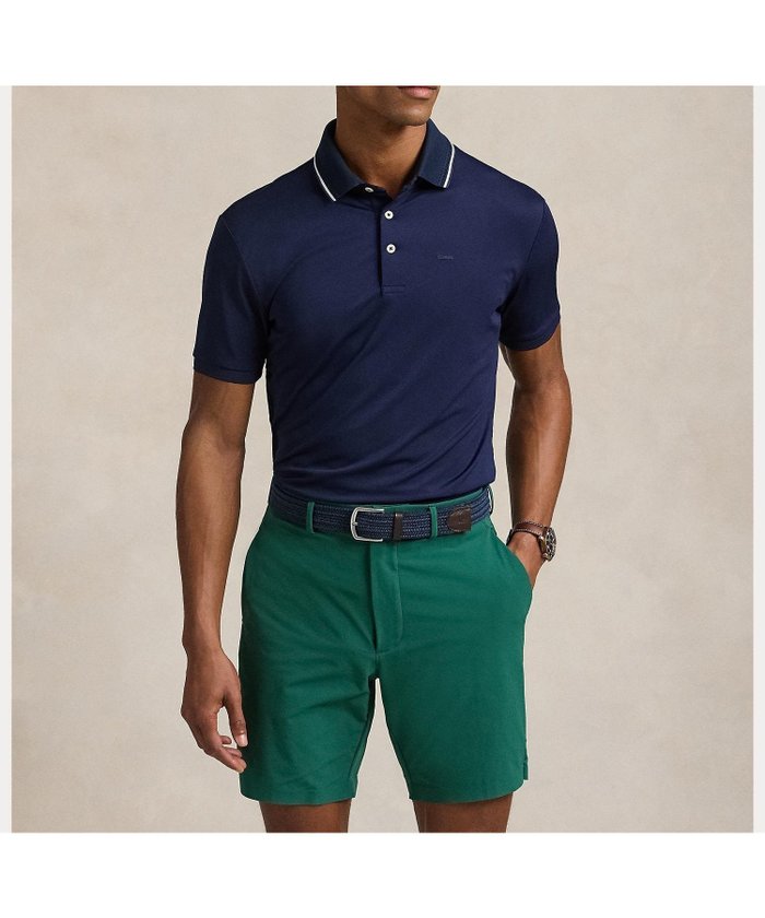 【ラルフローレン/RALPH LAUREN / MEN】の(RLX)テーラード フィット パフォーマンス ポロシャツ インテリア・キッズ・メンズ・レディースファッション・服の通販 founy(ファニー) https://founy.com/ ファッション Fashion メンズファッション Fashion for Men ストレート Straight, Straight Cut スリット Slit, Slit Detail パフォーマンス Performance, Active Function フィット Fit, Slim Fit ポロシャツ Polo Shirt, Collared Tee 半袖 Short Sleeve, Half Sleeve |ID: prp329100004601136 ipo3291000000032713019