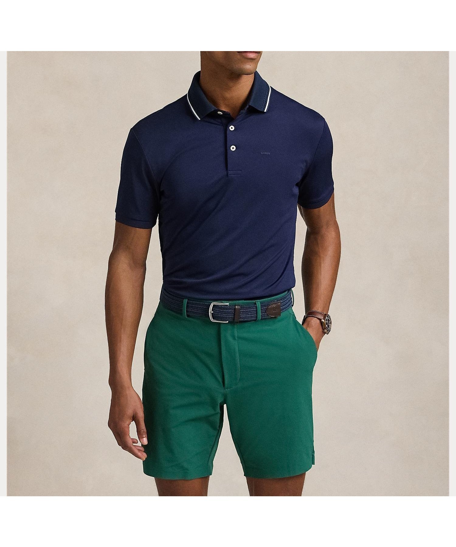 【ラルフローレン/RALPH LAUREN / MEN】の(RLX)テーラード フィット パフォーマンス ポロシャツ インテリア・キッズ・メンズ・レディースファッション・服の通販 founy(ファニー) 　ファッション　Fashion　メンズファッション　Fashion for Men　ストレート　Straight, Straight Cut　スリット　Slit, Slit Detail　パフォーマンス　Performance, Active Function　フィット　Fit, Slim Fit　ポロシャツ　Polo Shirt, Collared Tee　半袖　Short Sleeve, Half Sleeve　999マルチカラー|ID: prp329100004601136 ipo3291000000032713021