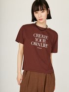 【エミ/emmi】のフロッキーロゴTシャツ BRW[058]|ID: prp329100004601146 ipo3291000000032713085