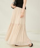 【プラージュ/Plage】のTIERED PLEATS スカート ベージュ|ID: prp329100004601149 ipo3291000000032713096