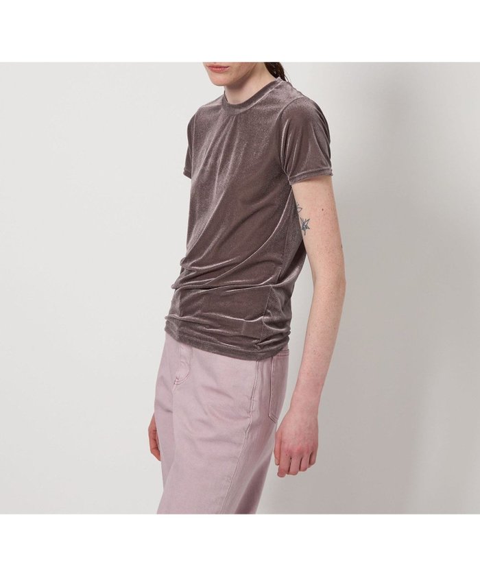 【ユナイテッドアローズ/UNITED ARROWS】のAEWEN MATOPH シアー ベロア Tシャツ インテリア・キッズ・メンズ・レディースファッション・服の通販 founy(ファニー) https://founy.com/ ファッション Fashion レディースファッション Fashion for Women トップス・カットソー Cut & Sew Tops シャツ・ブラウス・オフィスカジュアル Elegant Blouses & Button-Ups ロングTシャツ・Tシャツ Longline T-Shirts & Tees ベロアトップス Velour Tops / Velvet-Look Items コンパクト Compact, Small Size シアー Sheer, See-Through フィット Fit, Slim Fit ベロア Velour, Soft Velvet ワイド Wide, Wide Fit エレガント 上品 Elegant 半袖 Short Sleeve, Half Sleeve |ID: prp329100004601160 ipo3291000000032713145