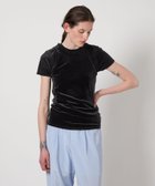【ユナイテッドアローズ/UNITED ARROWS】のAEWEN MATOPH シアー ベロア Tシャツ BLACK|ID: prp329100004601160 ipo3291000000032713148