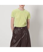 【ユナイテッドアローズ/UNITED ARROWS】のAEWEN MATOPH シアー ベロア Tシャツ LIME|ID: prp329100004601160 ipo3291000000032713149
