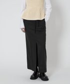【ユナイテッドアローズ/UNITED ARROWS】のASTRAET ウエストドローコード スリット タイトスカート BLACK|ID: prp329100004601164 ipo3291000000032713166