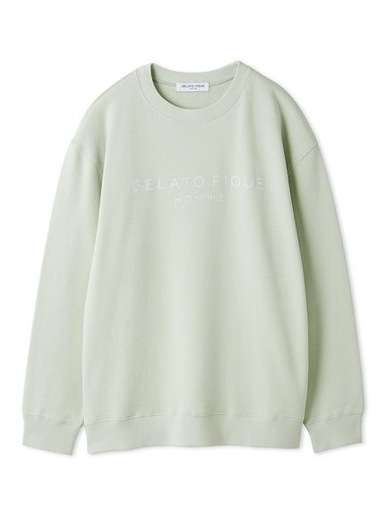 【ジェラートピケ オム/GELATO PIQUE HOMME / MEN】の【ONLINE限定】【HOMME】コットン裏毛プルオーバー インテリア・キッズ・メンズ・レディースファッション・服の通販 founy(ファニー) 　ファッション　Fashion　メンズファッション　Fashion for Men　トップス・カットソー　Cut & Sew Tops　おすすめ　Recommended / Our Picks　ギフト プレゼント　Gift / Present　シンプル　Simple, Minimal　ハーフ　Half, Half-Length　プリント　Print, Printed Pattern　ロング　Long, Long-Length　MNT[021]|ID: prp329100004601179 ipo3291000000032713268