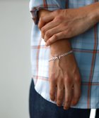 【ビームス/BEAMS / MEN】のカーブ チェーン ブレスレット SILVER925 25SS シルバー SILVER|ID: prp329100004601182 ipo3291000000032713290