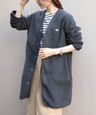 【ステップス/STEPS】のフリースカラーレスコート 人気、トレンドファッション・服の通販 founy(ファニー) ファッション Fashion レディースファッション Fashion for Women アウター Coat / Outerwear Collection コート・ロングコート・ピーコート Long Coats, Peacoats & More お家時間・ステイホーム Stay Home / At Home アウトドア Outdoor Clothing カーディガン Cardigan, Knitwear パイピング Piping, Trim Design ロング Long, Long-Length 冬 Winter / This Winter 定番 Standard, Basic Item A/W・秋冬 Autumn/Winter thumbnail CHGRY|ID: prp329100004601192 ipo3291000000033609021