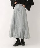 【ヘザー/Heather】のバルーンデニムロングスカート 人気、トレンドファッション・服の通販 founy(ファニー) ファッション Fashion レディースファッション Fashion for Women スカート Skirts ロングスカート Long Skirts / Maxi & Midi Skirts おすすめ Recommended / Our Picks コンパクト Compact, Small Size デニム Denim, Jeans Material thumbnail ブルー|ID: prp329100004601219 ipo3291000000032713612