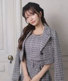 【リップサービス/LIP SERVICE】のマルチパターンクロップドジャケット 人気、トレンドファッション・服の通販 founy(ファニー) ファッション Fashion レディースファッション Fashion for Women アウター Coat / Outerwear Collection レディースジャケット・軽アウター Jackets クロップド Cropped, Short Length コンパクト Compact, Small Size シンプル Simple, Minimal ストレッチ Stretch, Stretchy Fabric チェック Check, Plaid, Tartan ツイード Twill, Twill Weave マニッシュ Mannish, Boyish マーブル Marble, Marble Pattern ミックス Mix, Mixed Style モノトーン Monotone, Black and White thumbnail ミックス1|ID: prp329100004601226 ipo3291000000032713653