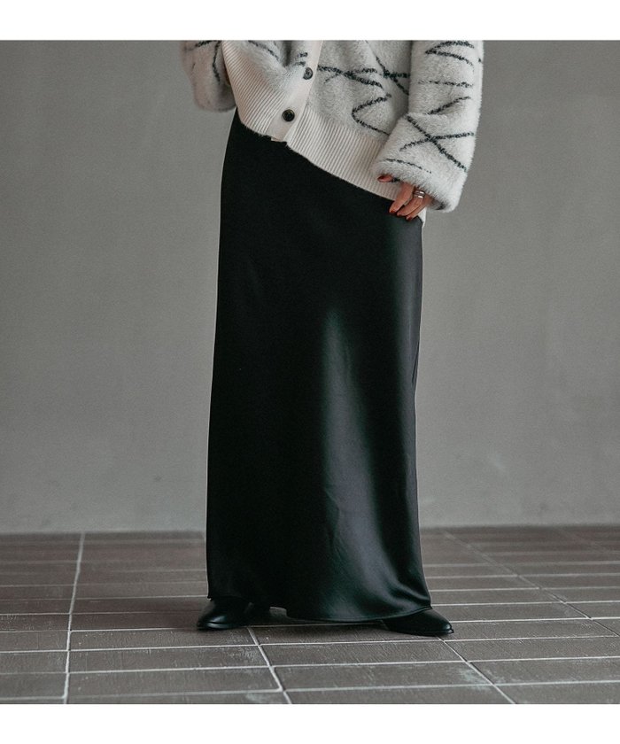 【レプシィム ローリーズファーム/LEPSIM LOWRYS FARM】のストレッチサテンスカート インテリア・キッズ・メンズ・レディースファッション・服の通販 founy(ファニー) https://founy.com/ ファッション Fashion レディースファッション Fashion for Women スカート Skirts おすすめ Recommended / Our Picks サテン Satin, Glossy Fabric スウェット / スエット Sweatshirt, Sweatwear 人気 Popular, Best Seller 夏 Summer A/W・秋冬 Autumn/Winter |ID: prp329100004601234 ipo3291000000034587098