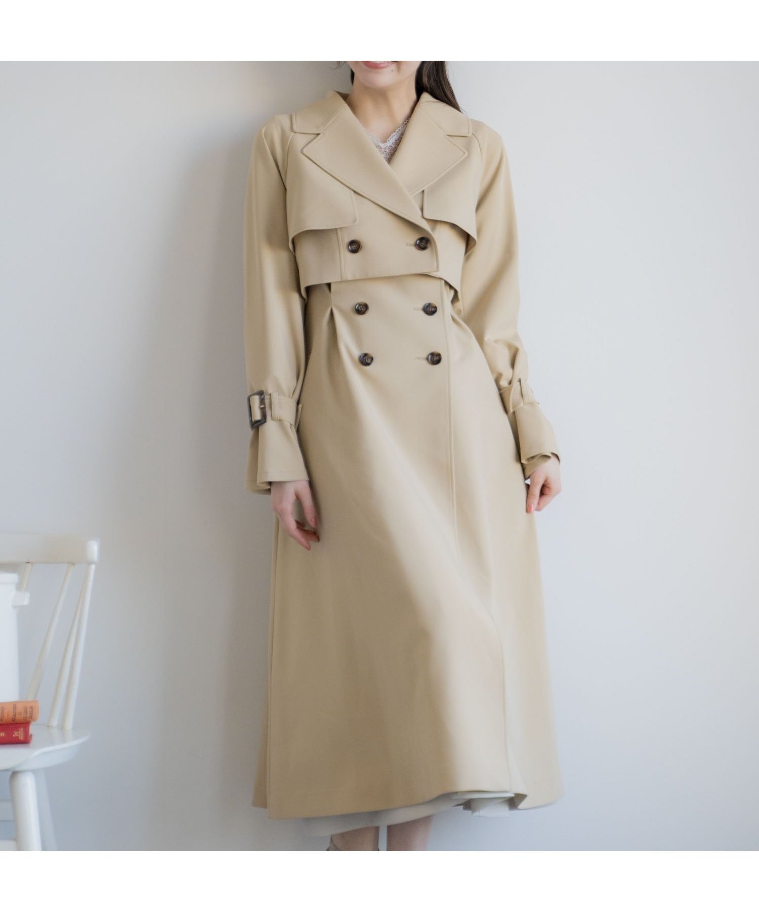 【ノエラ/Noela】の3WAYデザイントレンチコート インテリア・キッズ・メンズ・レディースファッション・服の通販 founy(ファニー) 　ファッション　Fashion　レディースファッション　Fashion for Women　アウター　Coat / Outerwear Collection　コート・ロングコート・ピーコート　Long Coats, Peacoats & More　トレンチコート / 春秋の定番アウター　Trench Coats　ショート　Short, Short Length　ジャケット　Jacket, Outerwear　ベーシック　Basic, Essential　ポケット　Pocket, Pocket Detail　ブラウン系|ID: prp329100004601236 ipo3291000000032713727