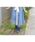 【アクシーズファム/axes femme】のストライプ切替シャツワンピース ブルー|ID: prp329100004601242 ipo3291000000032713788