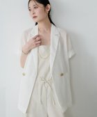 【その他のブランド/Other】の半袖メッシュジャケット オフホワイト|ID: prp329100004601243 ipo3291000000032713794