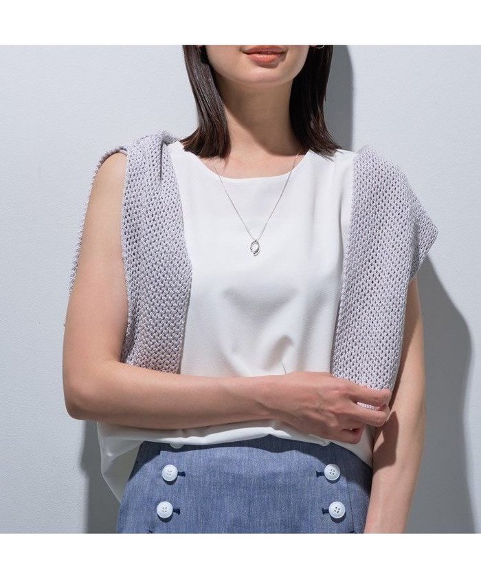 【インディヴィ/INDIVI】の【洗える/SETUP可能】エアリージャージ ノースリーブトップス インテリア・キッズ・メンズ・レディースファッション・服の通販 founy(ファニー) https://founy.com/ ファッション Fashion レディースファッション Fashion for Women トップス・カットソー Cut & Sew Tops キャミソール&ノースリーブ Camisoles & Sleeveless Tops セットアップ Matching Sets レディーストップス・ブラウス Tops & Blouses / Assorted Women's Tops インナー Innerwear エアリー Airy Texture キャミソール Camisole, Spaghetti Strap Top シンプル Simple, Minimal ジャケット Jacket, Outerwear ジョーゼット Georgette, Semi-Sheer Fabric ストレッチ Stretch, Stretchy Fabric セットアップ Set-Up, Coordinated Outfit ワイド Wide, Wide Fit 洗える Machine Washable |ID: prp329100004601247 ipo3291000000032713830