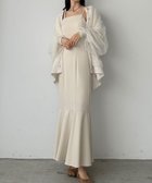 【ジュノア/JUNOAH】のLouere マーメイドキャミワンピース アイボリー|ID: prp329100004601251 ipo3291000000032713890