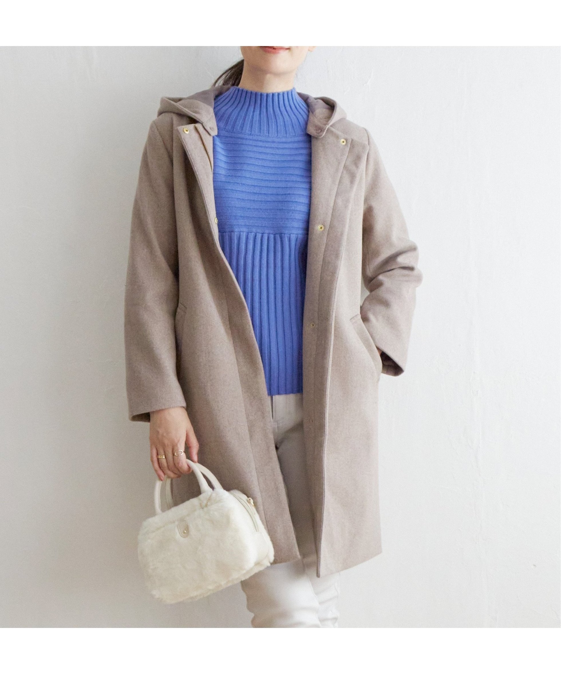 【イッカ/ikka】のウールライクフード取り外しコート インテリア・キッズ・メンズ・レディースファッション・服の通販 founy(ファニー) 　ファッション　Fashion　レディースファッション　Fashion for Women　アウター　Coat / Outerwear Collection　コート・ロングコート・ピーコート　Long Coats, Peacoats & More　フォーマル　Formal, Dressy　ベーシック　Basic, Essential　メルトン　Melton, Heavy Wool　人気　Popular, Best Seller　コーヒー|ID: prp329100004601256 ipo3291000000032713917