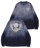 【エクストララージ/XLARGE】のEAGLE WINGS TO THE WORLD L/S TEE 【XLARGE】 人気、トレンドファッション・服の通販 founy(ファニー) ファッション Fashion レディースファッション Fashion for Women グラフィック Graphic, Graphic Design フロント Front, Front Design ブリーチ Bleach, Washed Finish プリント Print, Printed Pattern ベーシック Basic, Essential 長袖 Long Sleeve, Full Sleeve thumbnail BLACK|ID: prp329100004601258 ipo3291000000032713923