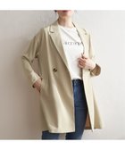 【イッカ/ikka】のゆるテーラードコート ベージュ|ID: prp329100004601266 ipo3291000000032713999