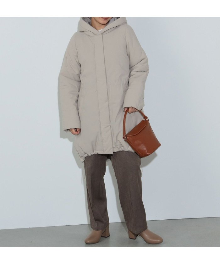 【その他のブランド/Other】の中綿 ドロスト ミドルコート(S~M) インテリア・キッズ・メンズ・レディースファッション・服の通販 founy(ファニー) https://founy.com/ ファッション Fashion レディースファッション Fashion for Women アウター Coat / Outerwear Collection コート・ロングコート・ピーコート Long Coats, Peacoats & More ウェーブ Wavy Pattern シンプル Simple, Minimal スタンド Stand Collar, Upright Stand ストレート Straight, Straight Cut タフタ Taffeta, Structured Fabric 防寒 Cold Protection, Winter-Ready ミドル Middle Length, Mid Height モコモコ Fuzzy, Fluffy ロング Long, Long-Length |ID: prp329100004601282 ipo3291000000032714117