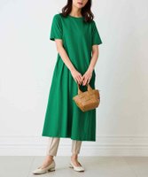 【ラナン/Ranan】のRanan/ BC 半袖ポケット付マキシワンピース(レギュラー丈) 人気、トレンドファッション・服の通販 founy(ファニー) ファッション Fashion レディースファッション Fashion for Women ワンピース Dresses マキシ丈ワンピース・ロングドレス Maxi Dresses / Long One-Pieces おすすめ Recommended / Our Picks カーディガン Cardigan, Knitwear シンプル Simple, Minimal ポケット Pocket, Pocket Detail マキシ Maxi, Full Length レギュラー Regular, Standard Fit レギンス Leggings, Stretch Pants エレガント 上品 Elegant 半袖 Short Sleeve, Half Sleeve |ID:prp329100004601288