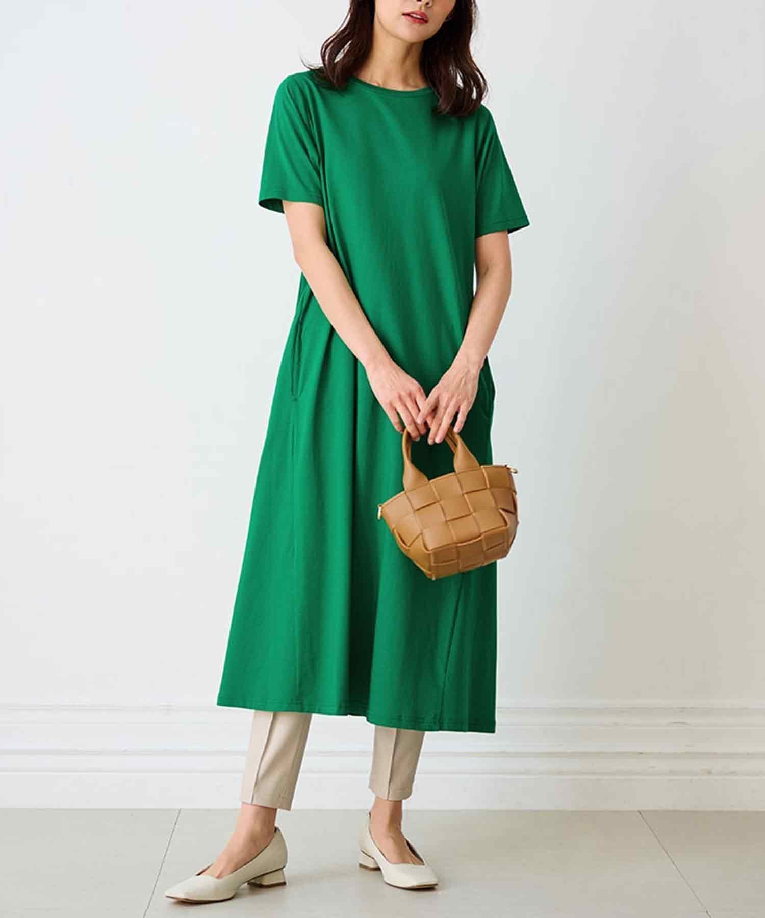 【ラナン/Ranan】のRanan/ BC 半袖ポケット付マキシワンピース(レギュラー丈) 人気、トレンドファッション・服の通販 founy(ファニー) 　ファッション　Fashion　レディースファッション　Fashion for Women　ワンピース　Dresses　マキシ丈ワンピース・ロングドレス　Maxi Dresses / Long One-Pieces　おすすめ　Recommended / Our Picks　カーディガン　Cardigan, Knitwear　シンプル　Simple, Minimal　ポケット　Pocket, Pocket Detail　マキシ　Maxi, Full Length　レギュラー　Regular, Standard Fit　レギンス　Leggings, Stretch Pants　エレガント 上品　Elegant　半袖　Short Sleeve, Half Sleeve　 other-1|ID: prp329100004601288 ipo3291000000032714159
