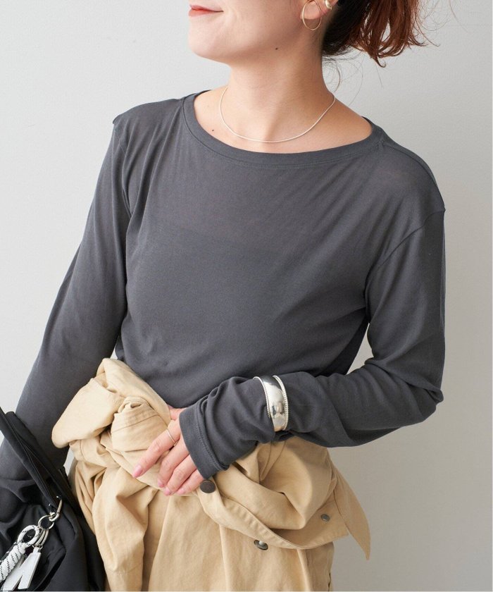 【スピック&スパン/Spick & Span】の《追加 》シアーボートネックプルオーバー インテリア・キッズ・メンズ・レディースファッション・服の通販 founy(ファニー) https://founy.com/ ファッション Fashion レディースファッション Fashion for Women トップス・カットソー Cut & Sew Tops カジュアルプルオーバー・ニットトップス Pullovers & Knit Tops / Casual Pullovers 今季 This Season, Current Season |ID: prp329100004601293 ipo3291000000032714211