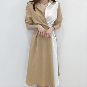 【ミニミニストア/miniministore】のシャツワンピース ロング レディース韓国 人気、トレンドファッション・服の通販 founy(ファニー) ファッション Fashion レディースファッション Fashion for Women ワンピース Dresses シャツワンピース / 1枚で着映えコーデ Shirt Dresses スキッパー Skipper, Open Collar デコルテ Décolleté, Neckline モダン Modern, Contemporary ロング Long, Long-Length エレガント 上品 Elegant 半袖 Short Sleeve, Half Sleeve 夏 Summer 春 Spring S/S・春夏 SS, Spring/Summer, Warm Season ビジネス 仕事 通勤 Business / Work / Commuting |ID:prp329100004601294