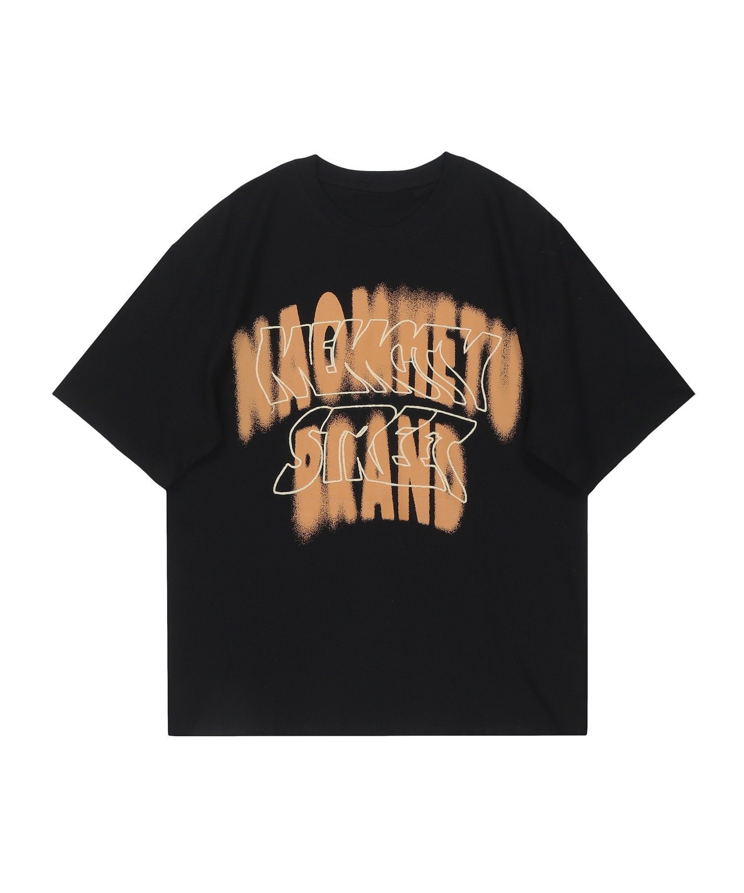 【アイモハ/aimoha】の【HOOK】古着風フロントプリントビッグTEE インテリア・キッズ・メンズ・レディースファッション・服の通販 founy(ファニー) 　ファッション　Fashion　レディースファッション　Fashion for Women　おすすめ　Recommended / Our Picks　ブラック系その他|ID: prp329100004601309 ipo3291000000032714301